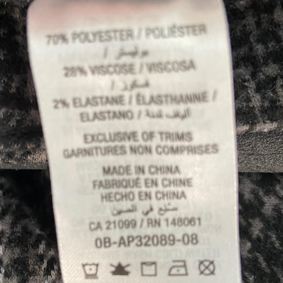 Ardene Plaid Slim Fit Pants - Picture 5 of 5